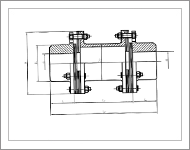JZMJ型重型機(jī)械用膜片聯(lián)軸器 JZMJ型重型機(jī)械用膜片聯(lián)軸器